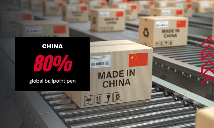 380亿-笔——生产————中国——每一年
