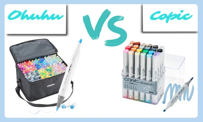 Ohuhu vs copic