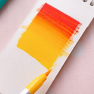 draw-a-sunset-with-markers-with-blending-technique-step-2