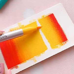 draw-a-sunset-with-markers-with-blending-technique-step-4