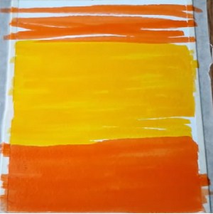 draw-a-sunset-with-watercolor-marker-step-2