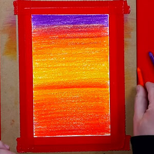 draw-a-sunset-with-watercolor-pencil-step-6
