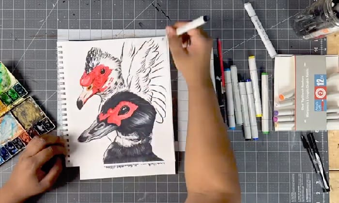 艺术家's-loft-sketch-markers